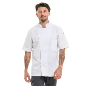 Turnip RSE Men's Kitchen Jacket Short Sleeves White - LAFONT
