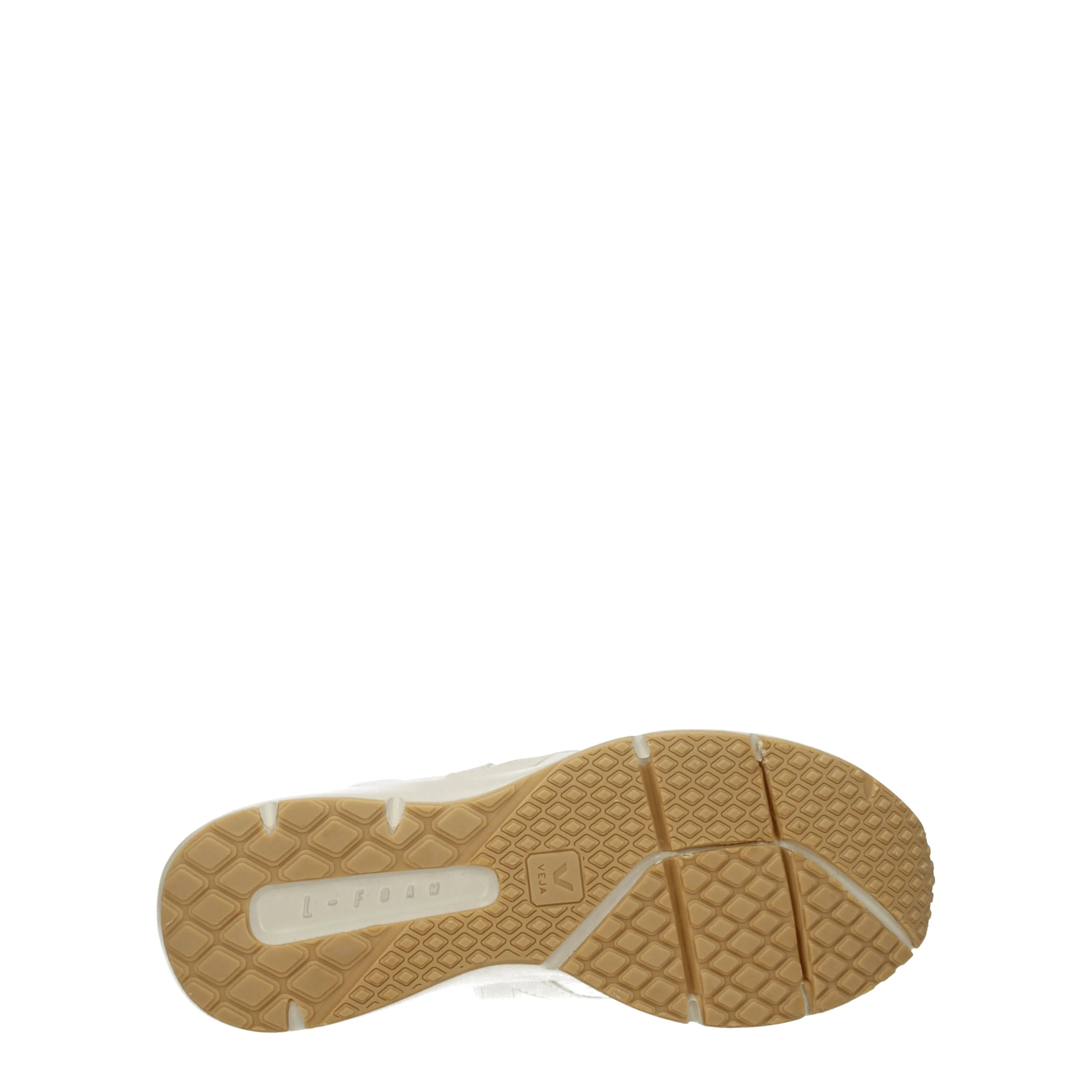 Veja baskets condor femme tissu blanc / léger beige