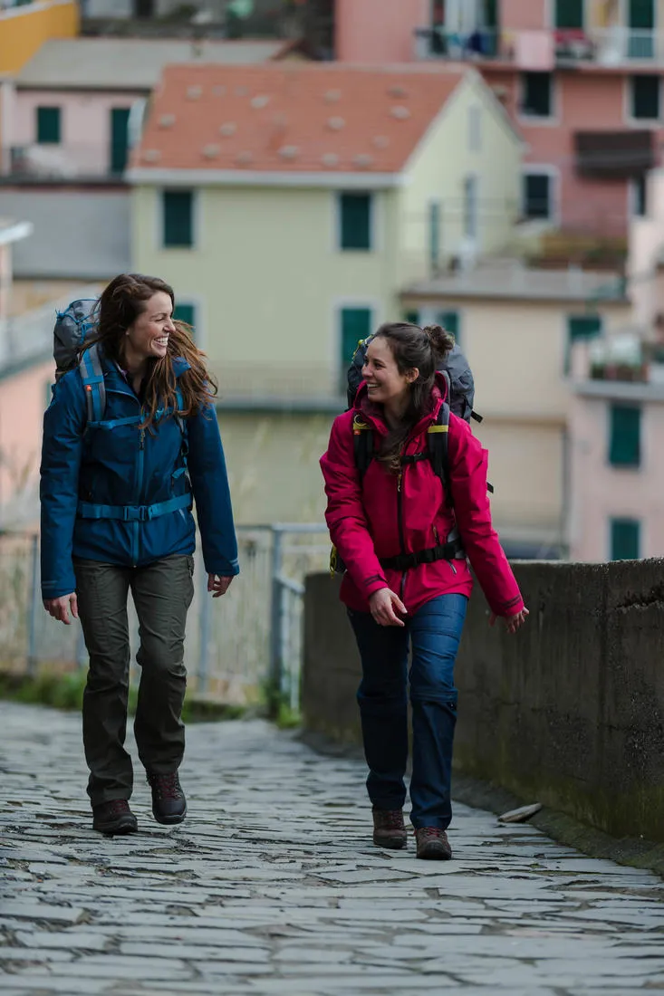 Veste 3en1 imperméable de trek voyage - Travel 500 -8 °C - Femme