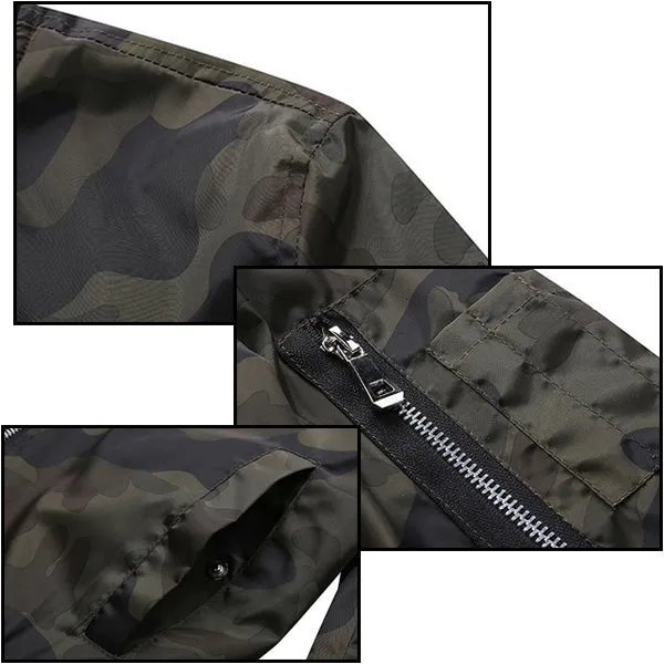 Veste Camouflage Militaire Homme