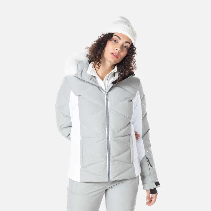 Veste de ski Rossignol STACI HEATHER Cool Grey