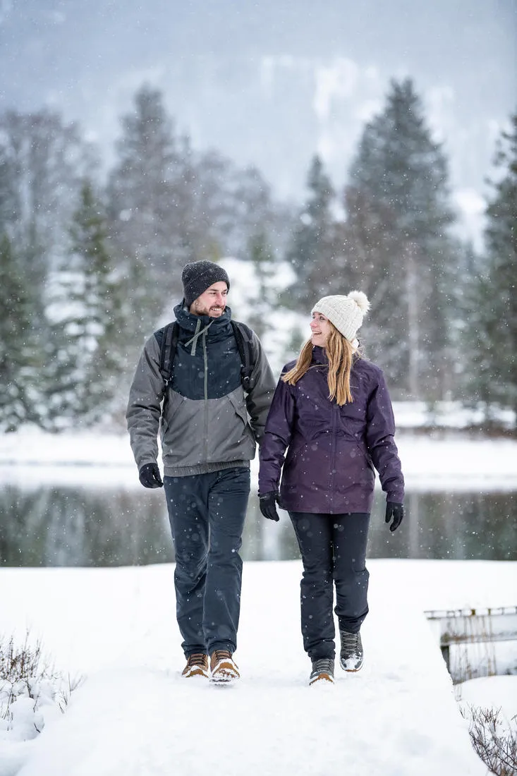 Veste hiver imperméable de randonnée - SH100 -5°C - Homme