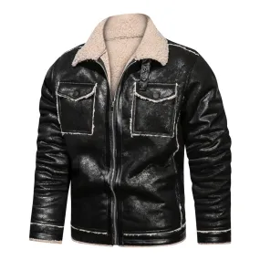 Veste Moto Vintage Homme