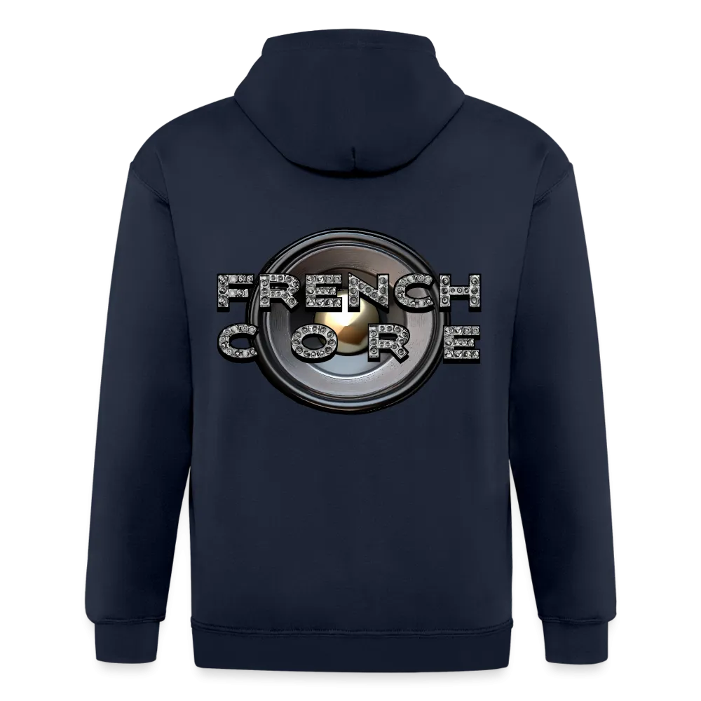 Veste à capuche épaisse Homme Frenchcore HP (Dos)