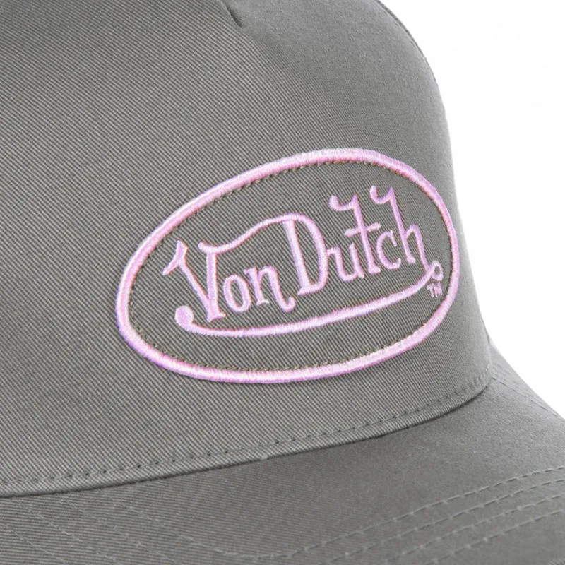 Von Dutch Eva3 Grey Women's Baseball Cap
